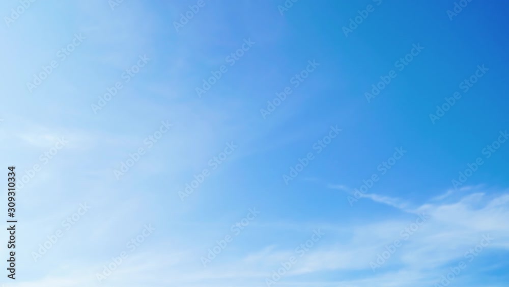 BLUE SKY CLEAR beautiful cloud space weather beautiful blue sky glow cloud background Sky4K weather nature  sun Time lapse clouds 4k rolling cloud movie At the Thai-Malaysian border.