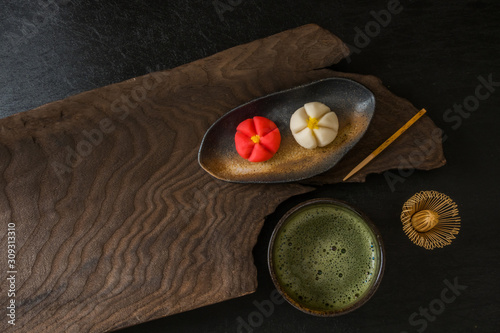 抹茶と和菓子　Matcha and Japanese sweets