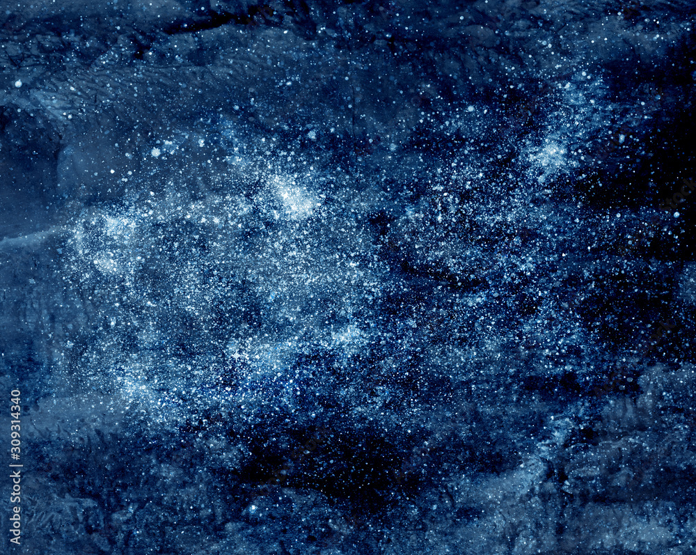 Universe filled with stars, nebula and galaxy Universe filled with stars, nebula and galaxy
