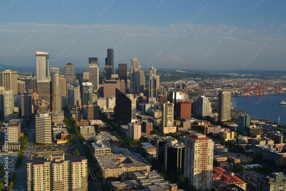 Obraz premium Seattle Skyline