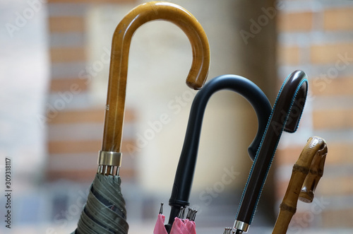 Wallpaper Mural Handle of many umbrellas of the umbrella stand Torontodigital.ca