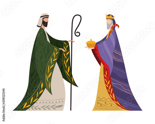 Melchior and joseph vector design