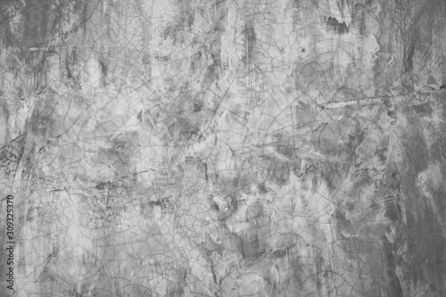 Black and white image concept, Cement wall and floor for pattern and background, minimal rough concrete wall background texture. seamless random wall pattern.