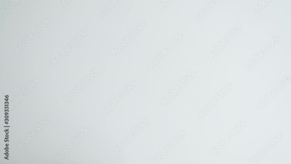 4K Red gift box isolated on white. Christmas, Valentines day, Birthday. 4K Red gift box isolated on white. Christmas, Valentines day, Birthday.
