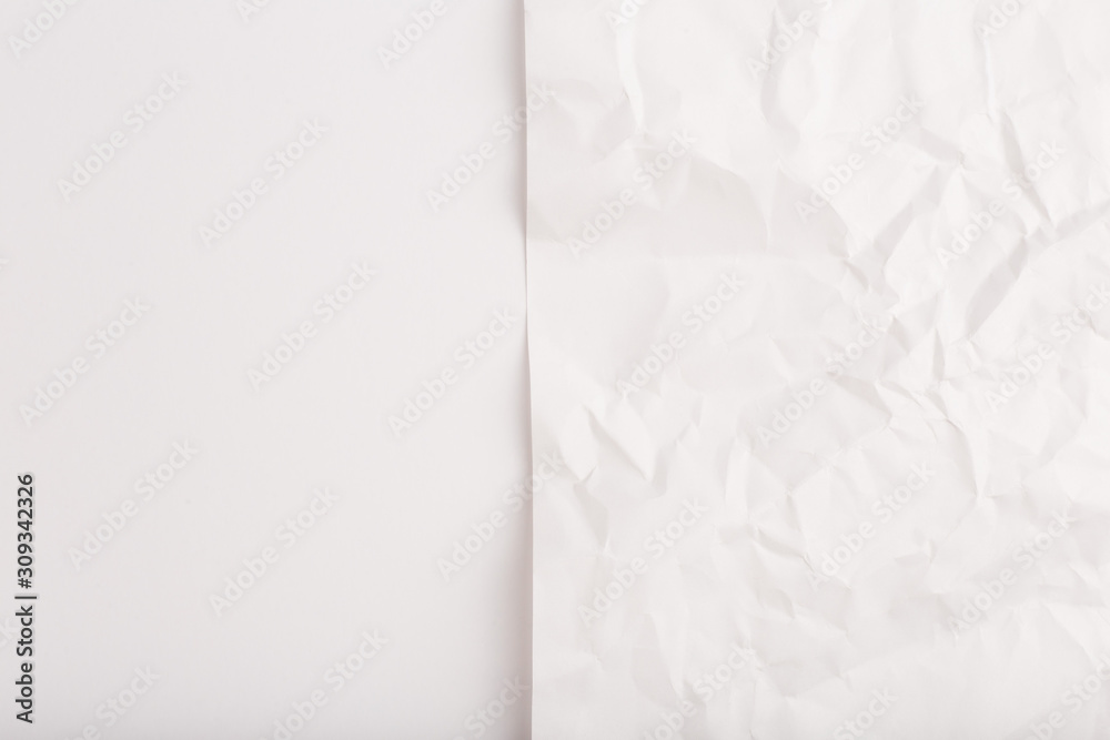 double background of mint and smooth white paper double background of mint and smooth white paper