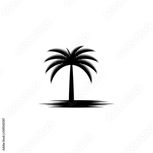 Dates Tree icon Vector Illustration design Logo