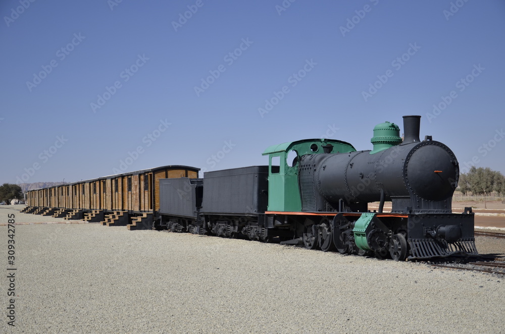 Al Ula Hijaz Railway Station, in Madain Saleh World Heritage, Al Ula, Medinah Province, Saudi Arabia Al Ula Hijaz Railway Station, in Madain Saleh World Heritage, Al Ula, Medinah Province, Saudi Arabia