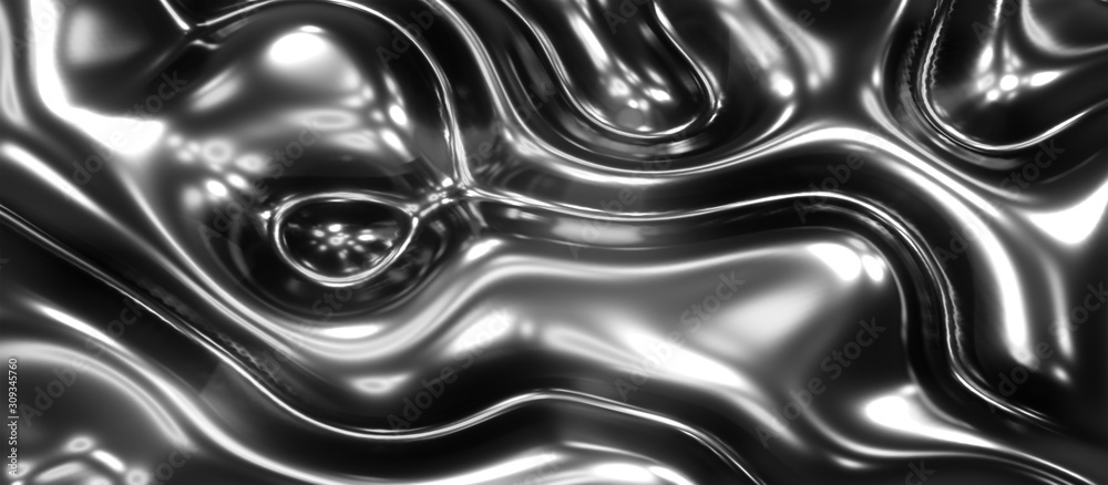 dark liquid abstract organic form background, wallpaper 4k resolution Stock  Illustration | Adobe Stock