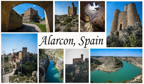 Alarcon in Castilla la Manch in Spain