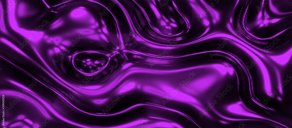 purple liquid abstract organic form background, wallpaper 4k ...