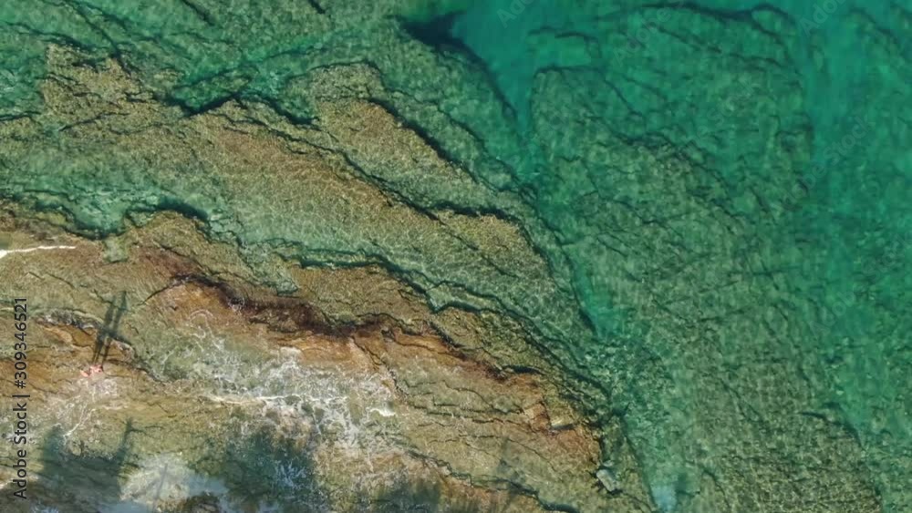 Raising Sand By Waves Of The Transparent Water Becomes Muddy The View Raising Sand By Waves Of The Transparent Water Becomes Muddy The View