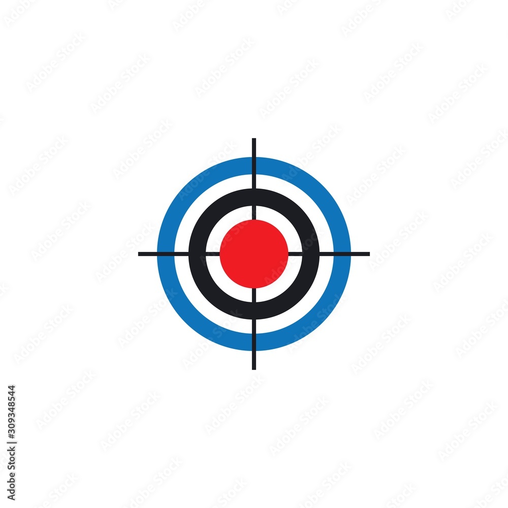 Target icon vector Target icon vector
