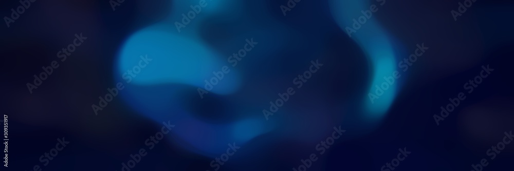 blurred horizontal background with very dark blue, teal and midnight blue colors and free text space