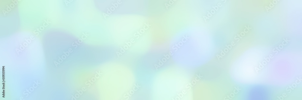 soft blurred horizontal background with pale turquoise, lavender and light cyan colors and space for text