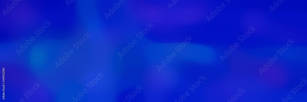 smooth horizontal background with medium blue and strong blue colors and space for text