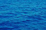 Abstract blue sea water for background. Color of the year 2020 Classic Blue. - Image