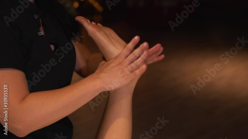 Wallpaper Mural Relaxing massage on the foot in spa salon - indoors Torontodigital.ca