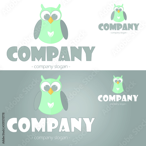 logo owl, logo sowa, sowa, cartoon owl,smart,