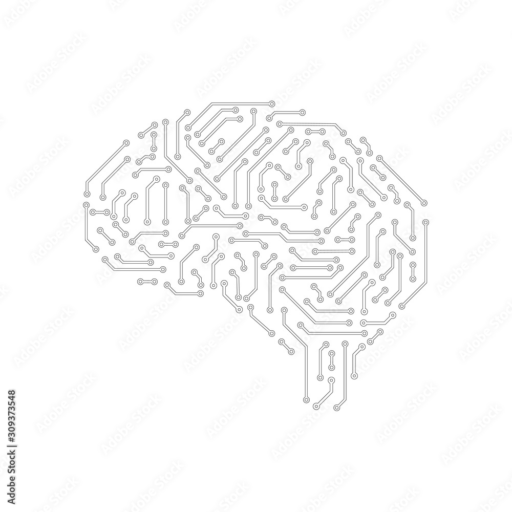 artificial intelligence concept. artificial intelligence concept.