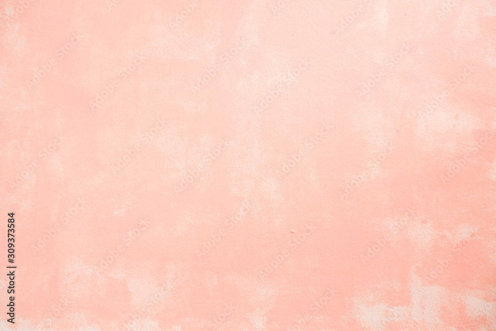 Fototapeta premium Pink pastel painted wall for background