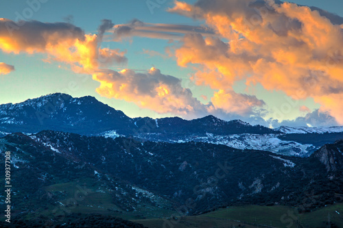 View of the Nebrodi mountains