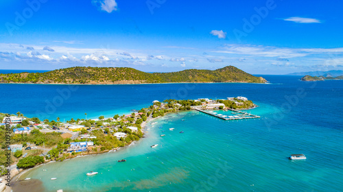 Virgin Islands St Thomas Caribbean Aerial © Kevin Ruck