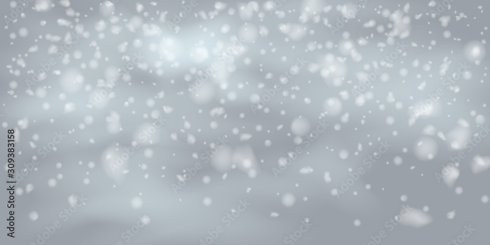 Snowflakes, snowfall. Snowflakes, snowfall.