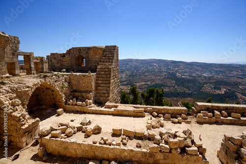 12th century Ajloun Castle also known as Qal'at ar-Rabad photo