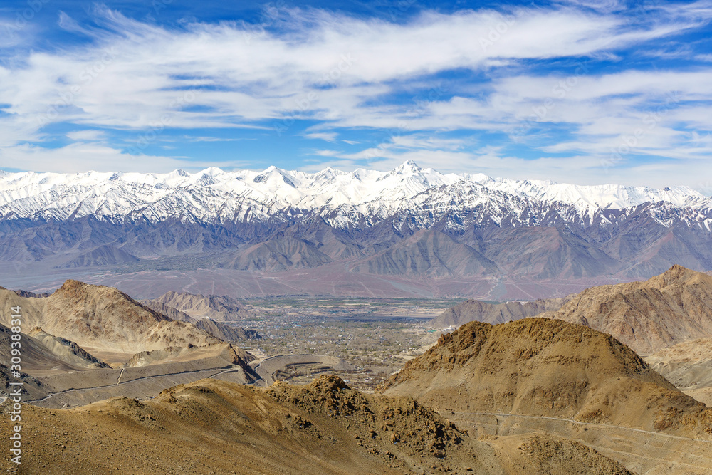 Himalayan mountain at Leh Ladakh ,India