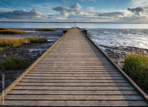 Wallpaper Mural Lytham St Annes Lifeboat Jetty, England Torontodigital.ca