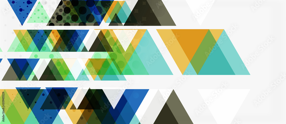 Vector triangle geometric abstract composition background. Retro vector illustration. Ornament illustration Vector triangle geometric abstract composition background. Retro vector illustration. Ornament illustration