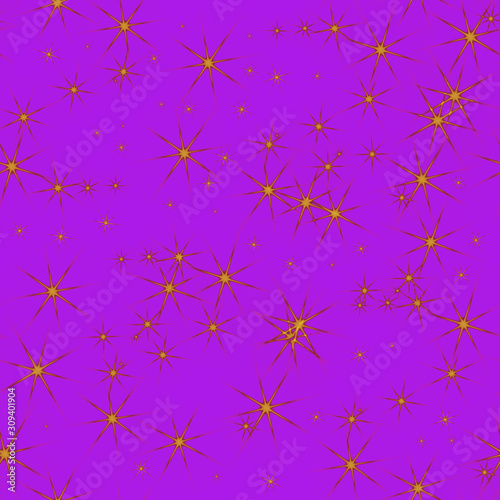 Seamless pattern with shiny stars. Abstract shiny  background. illustration digital. Can be used as wrapping paper  background  fabric print  web page backdrop  wallpaper