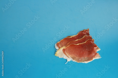 slices of serrano ham