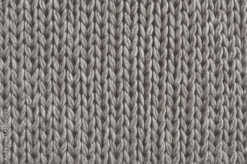 Wallpaper Mural Knitted woolen sweater texture. Flat lay, top view, toned Torontodigital.ca