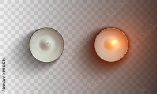 Candle tablets for your design.