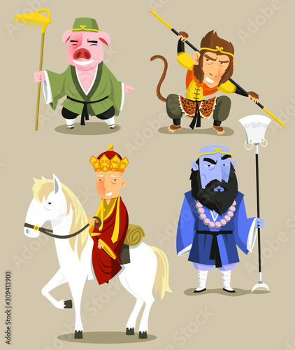 journey to the west story characters