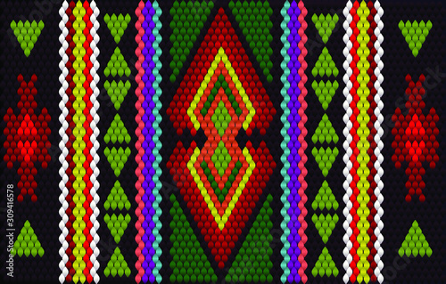 The traditional ornament of the inhabitants of the east and the Arab world.