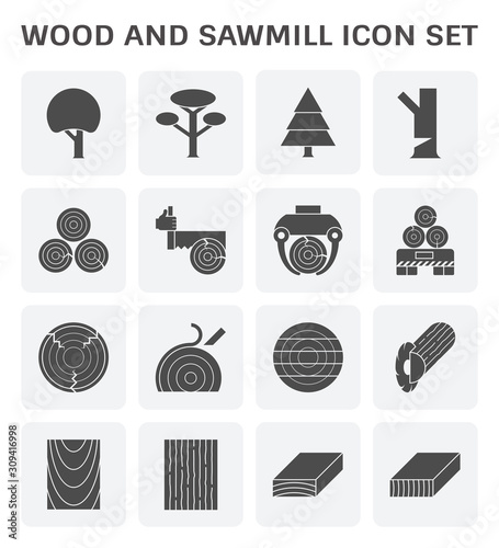 wood sawmill icon