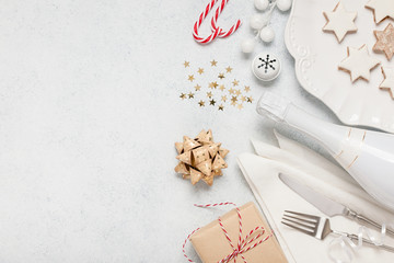 Christmas and New Year table