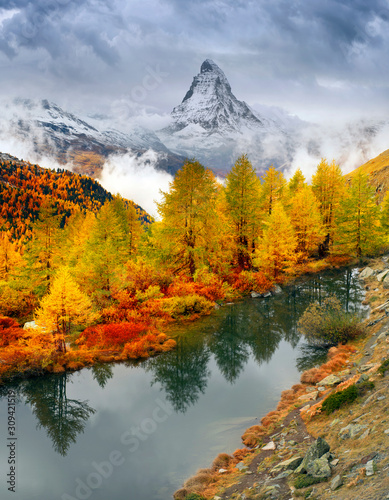 Slika na platnu Lake Grindjisee