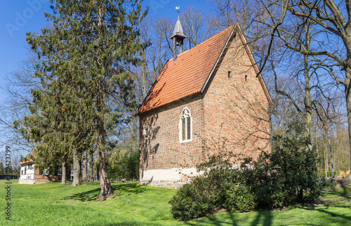 Little chapel at the Burg Vischering in Ludinghausen, Germany