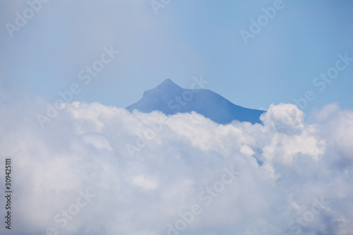 Peak of the Pico volcano
