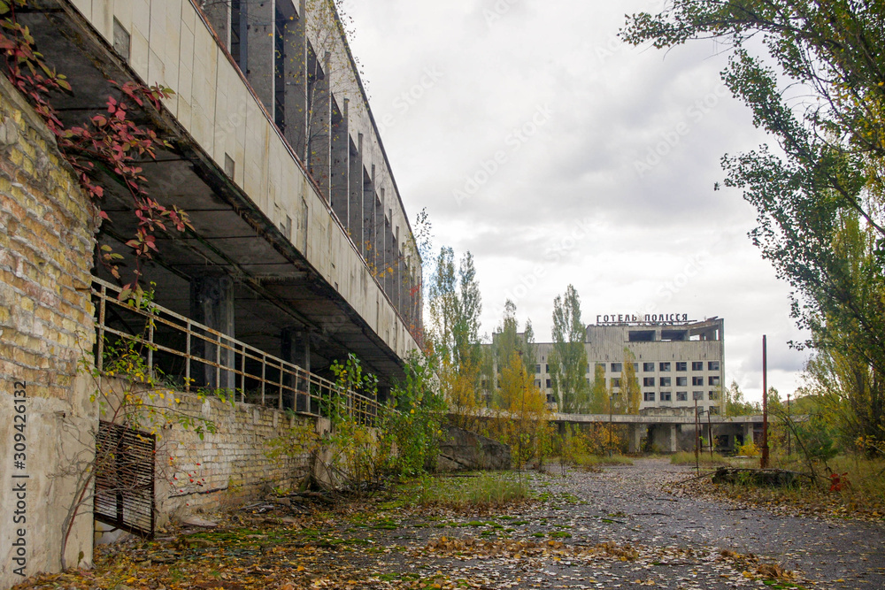 Abandoed buidlings in Pripyat, Chernobyl