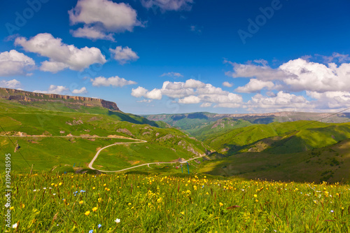 Beautiful mountain landscape, Caucasus, Russia. photo