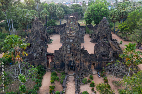 Tonle Bati Temple near Phnom Penh at Takeo province photo