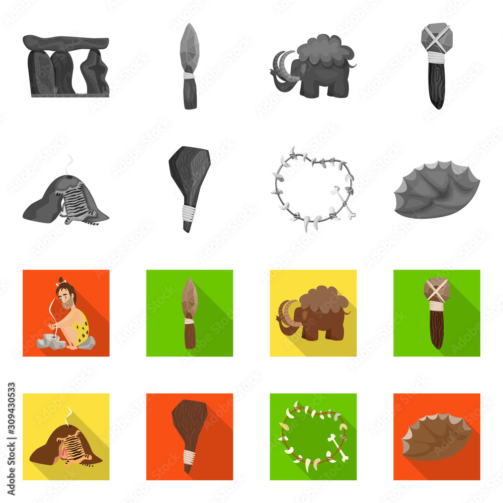 Isolated object of evolution and prehistory symbol. Set of evolution and development stock vector illustration. Isolated object of evolution and prehistory symbol. Set of evolution and development stock vector illustration.