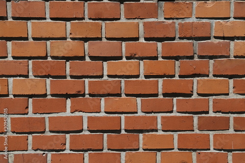 Mauer aus Ziegelstein