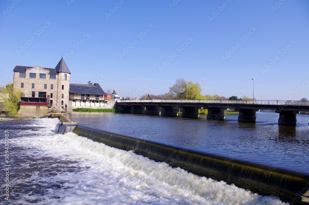 Minoterie et pont à Guipry-Messac Minoterie et pont à Guipry-Messac