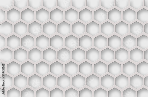 Honeycomb style pattern for textile  wrapping  product design. Illustration.