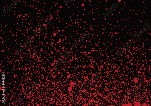 Vector of blood splash background